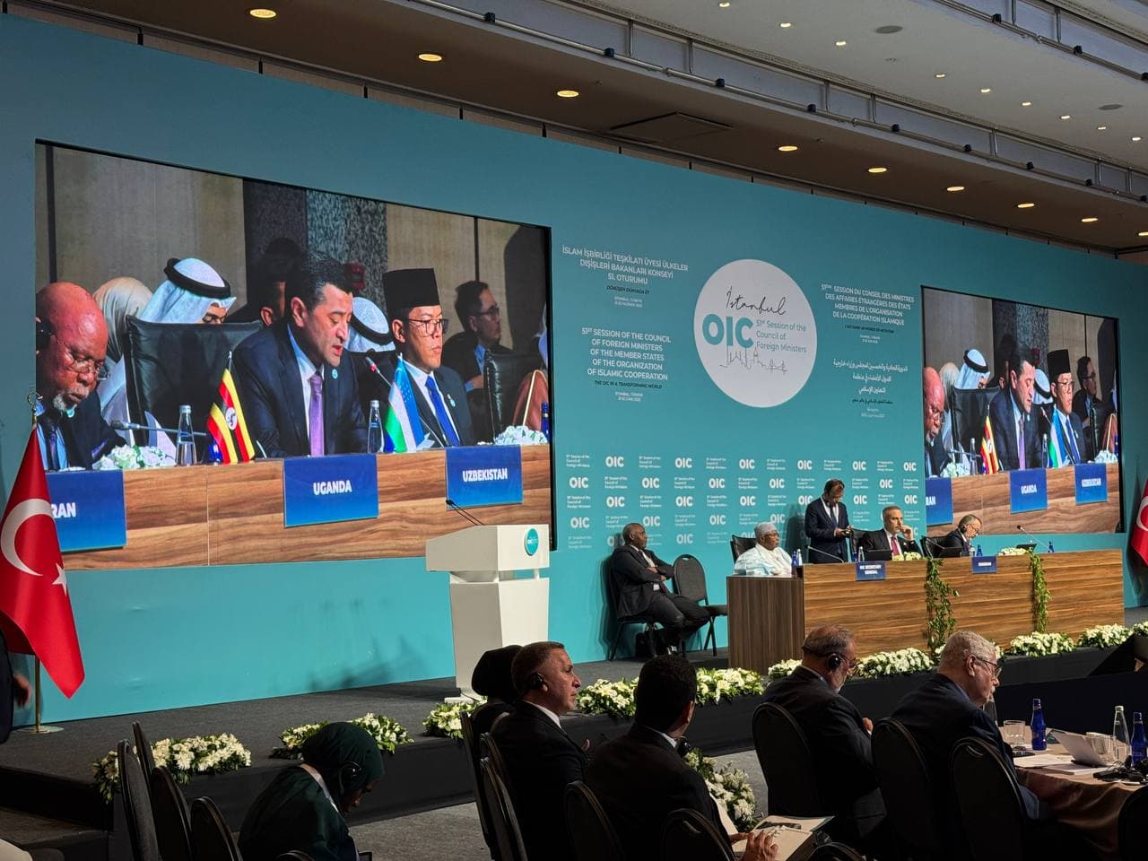 Participation of the Uzbekistan Delegation in the 51st Session of the OIC Council of Foreign Ministers