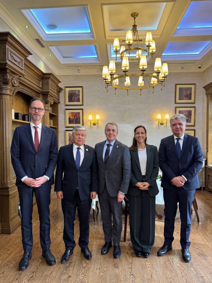 О встрече с министром иностранных дел Швейцарской Конфедерации