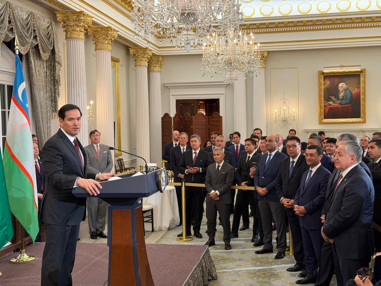 Десятилетие платформы C5+1 отмечено в Вашингтоне