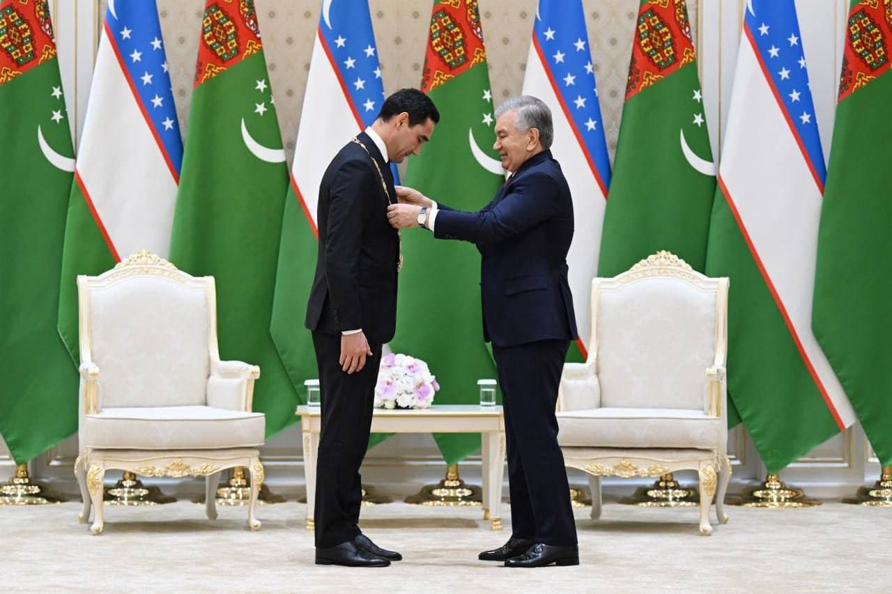 President of Turkmenistan awarded the “Oliy Darajali Dustlik” Order