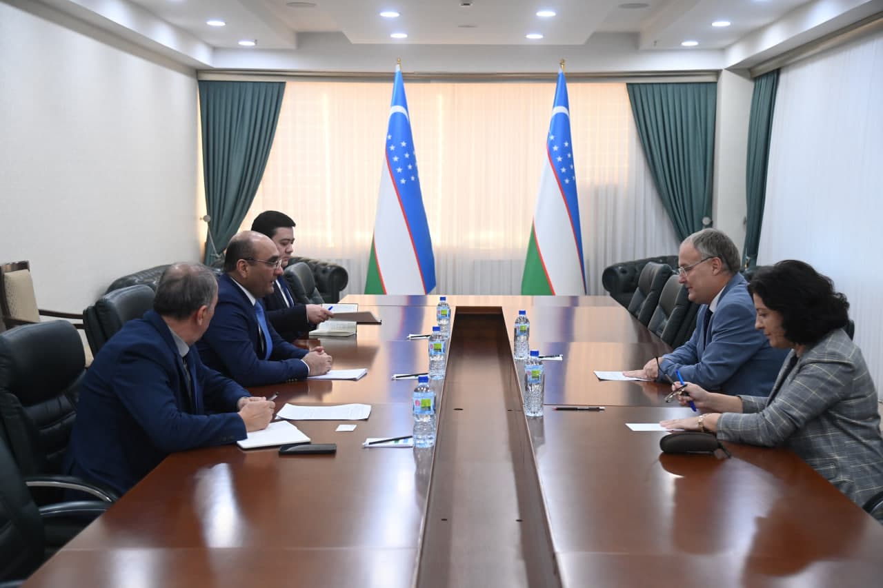 On the Meeting with the Ambassador of Romania to Uzbekistan
