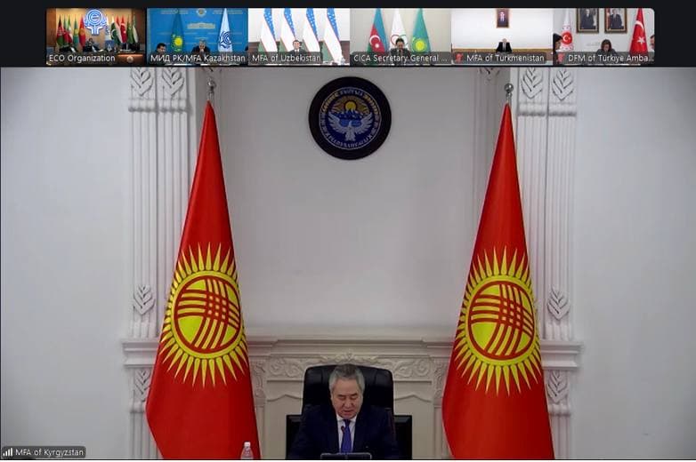Iqtisodiy hamkorlik tashkiloti Tashqi ishlar vazirlari kengashining yig‘ilishi to‘g‘risida