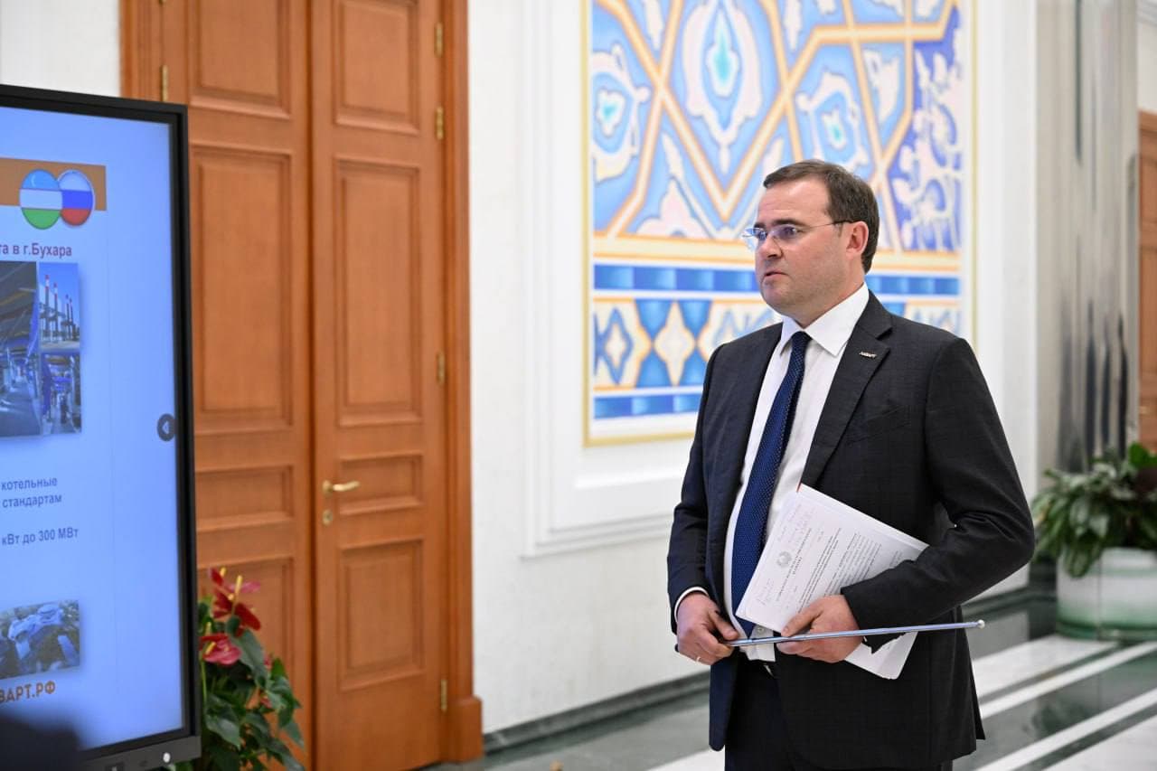 Oʻzbekiston Prezidenti Rossiya delegatsiyasini qabul qildi