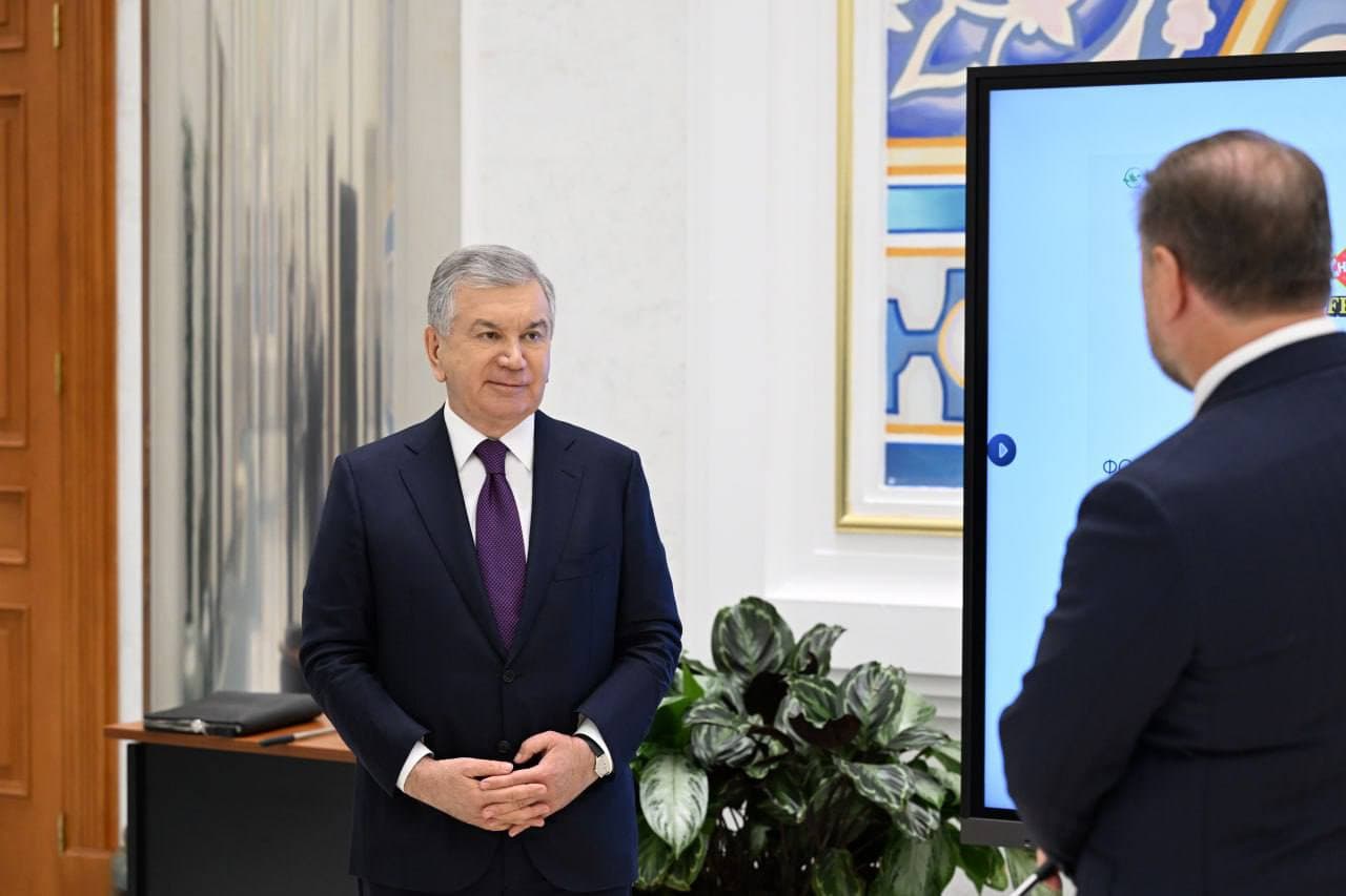 Oʻzbekiston Prezidenti Rossiya delegatsiyasini qabul qildi