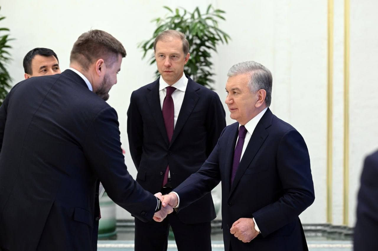 Oʻzbekiston Prezidenti Rossiya delegatsiyasini qabul qildi