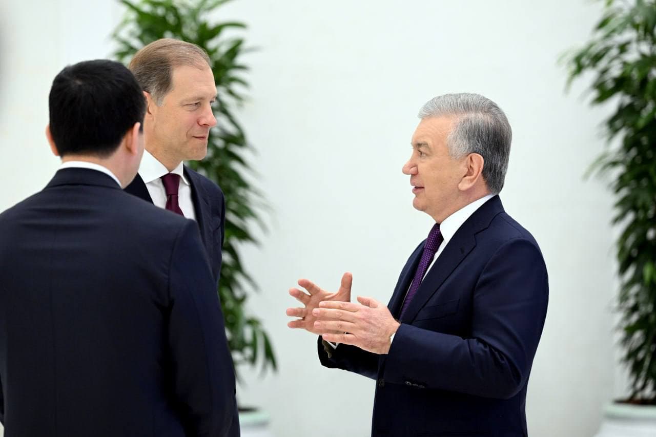 Oʻzbekiston Prezidenti Rossiya delegatsiyasini qabul qildi