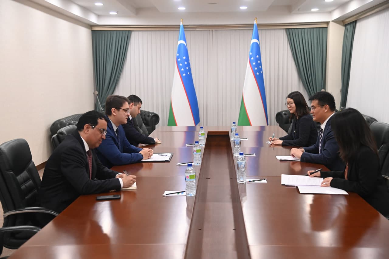 On a meeting with the Ambassador of China to Uzbekistan