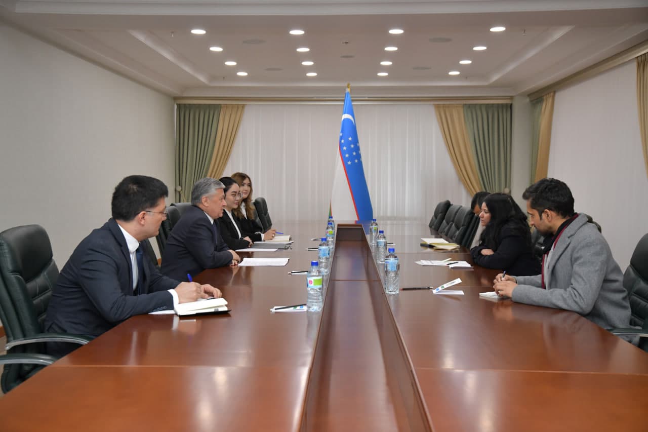 Hindiston elchisi bilan uchrashuv to‘g‘risida