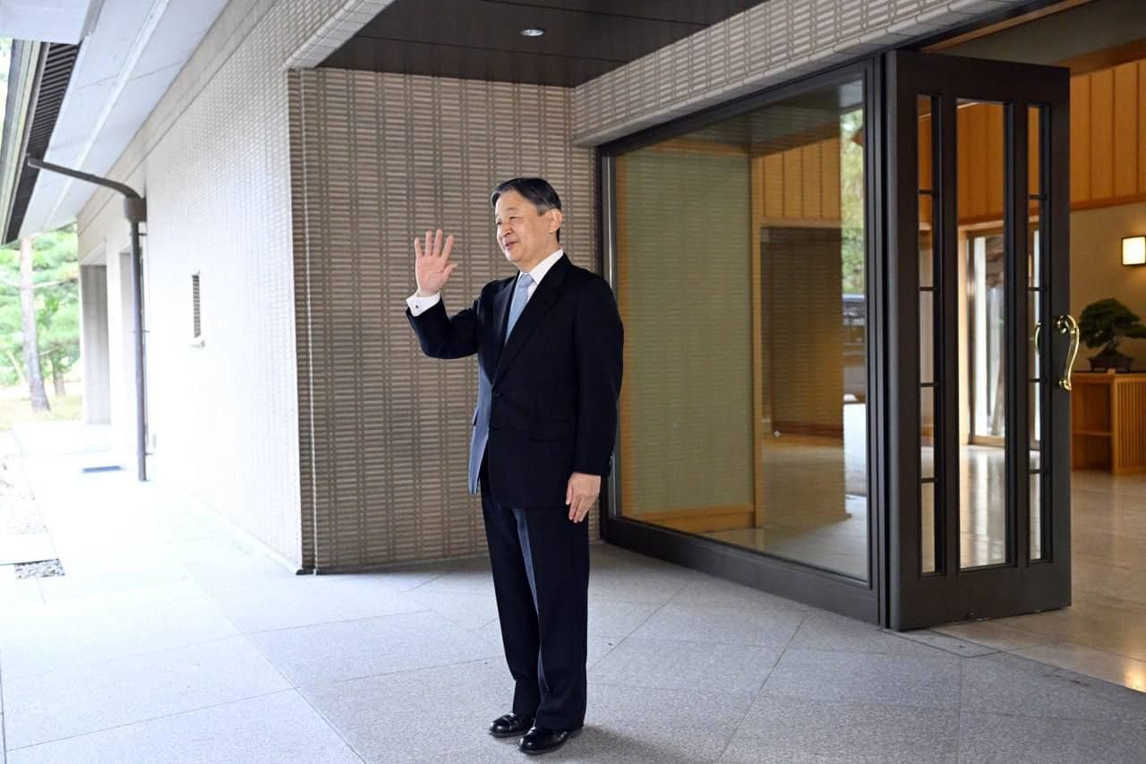 A meeting between the President of Uzbekistan and Emperor of Japan held
