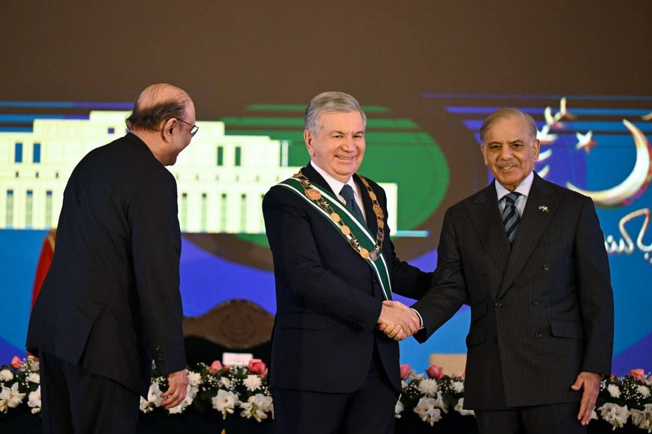 President of Uzbekistan awarded Pakistan’s highest state honor – the Order of Nishan-e-Pakistan