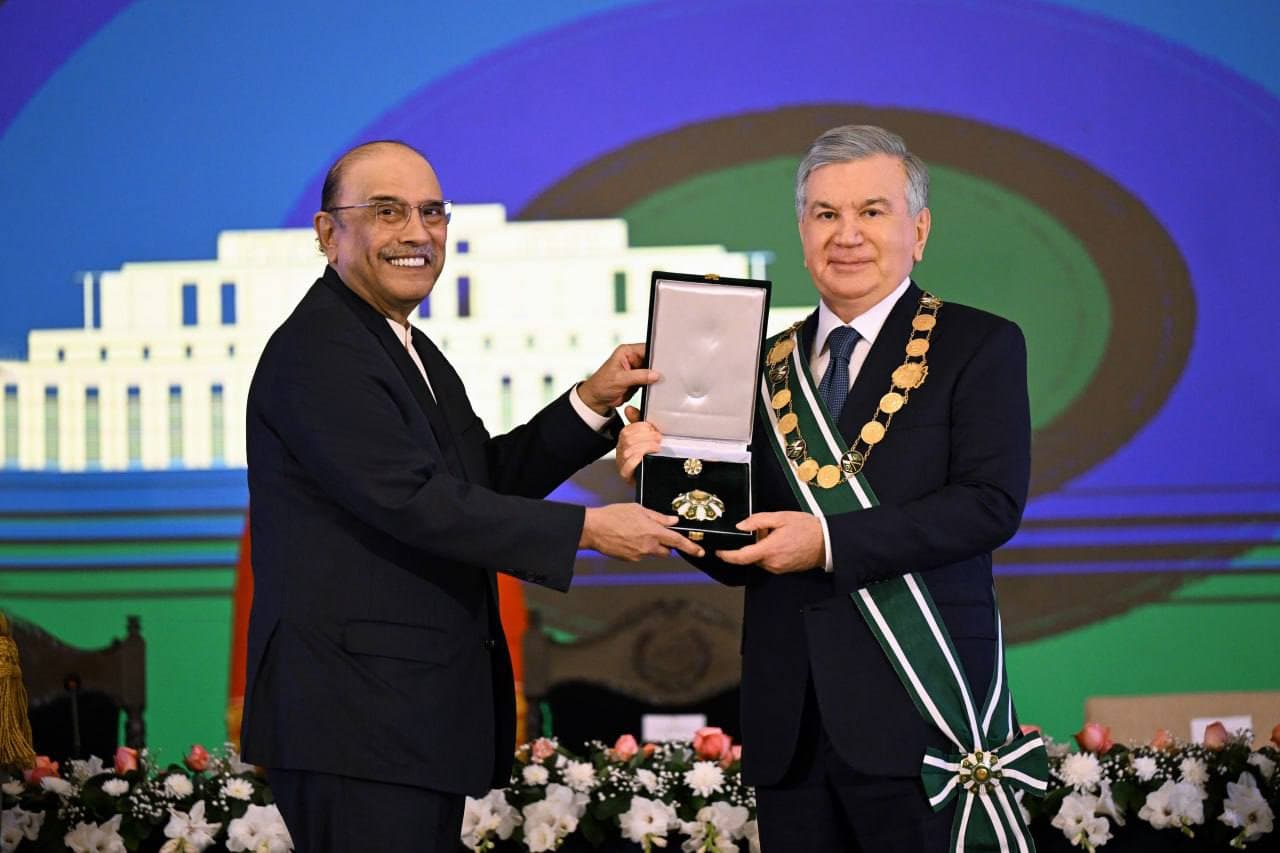 President of Uzbekistan awarded Pakistan’s highest state honor – the Order of Nishan-e-Pakistan