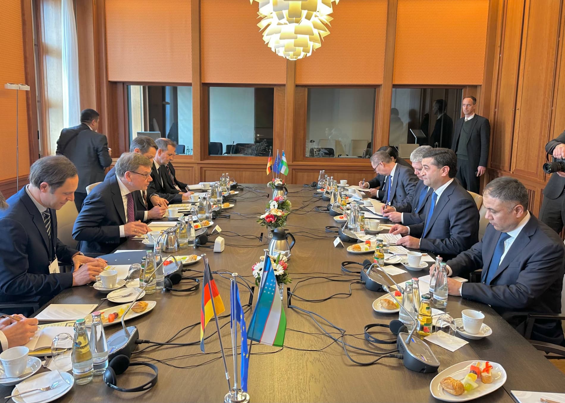 Foreign Minister had several meetings in Berlin