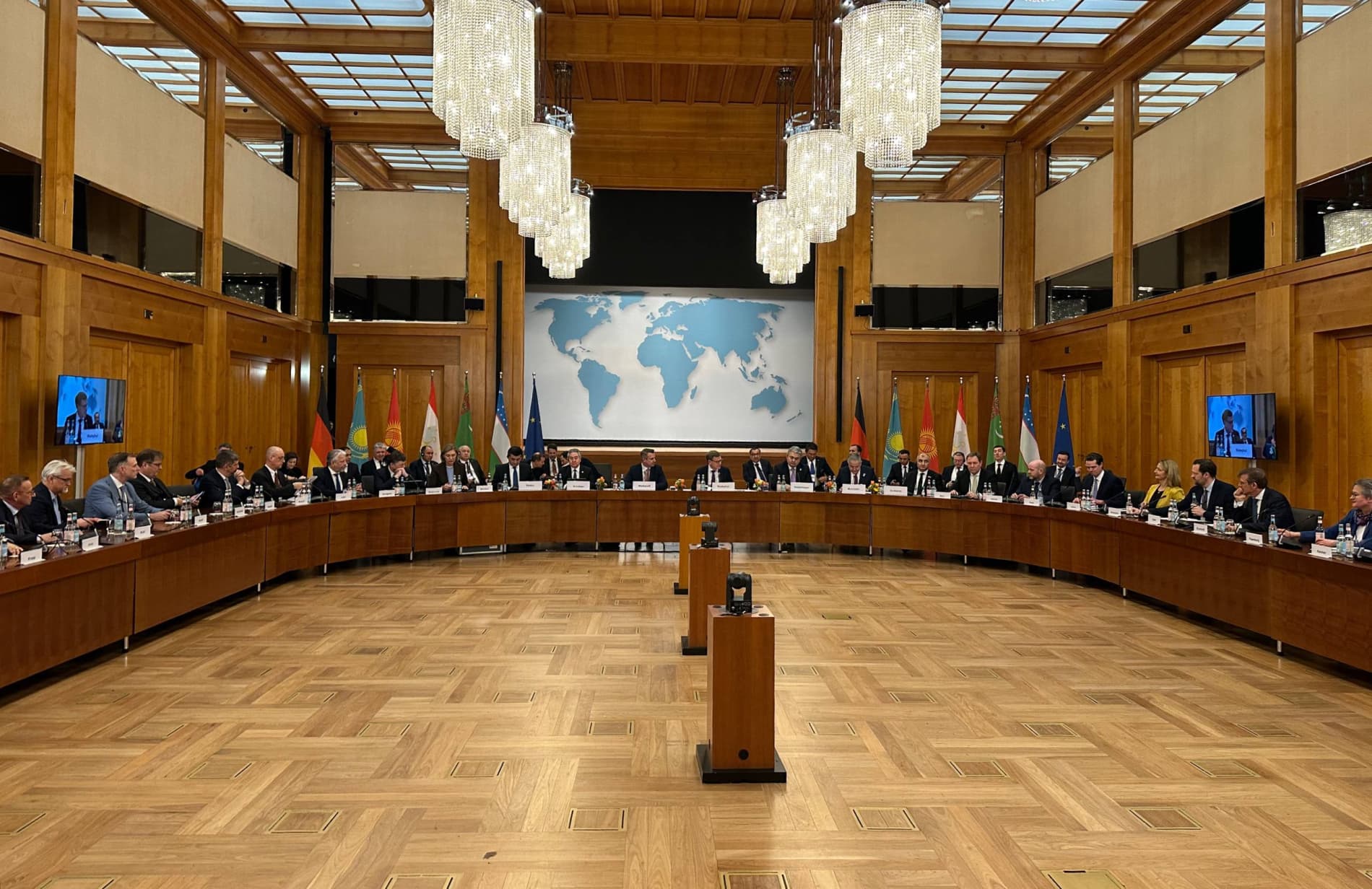 Foreign Minister had several meetings in Berlin