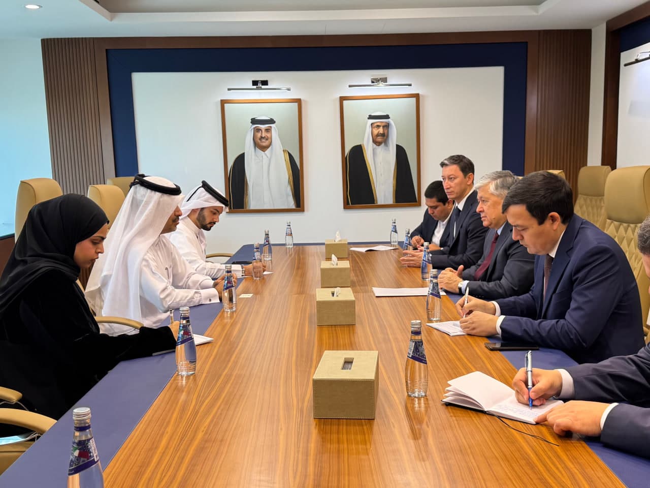 First Deputy Minister of Foreign Affairs led Uzbekistan delegation visited Qatar