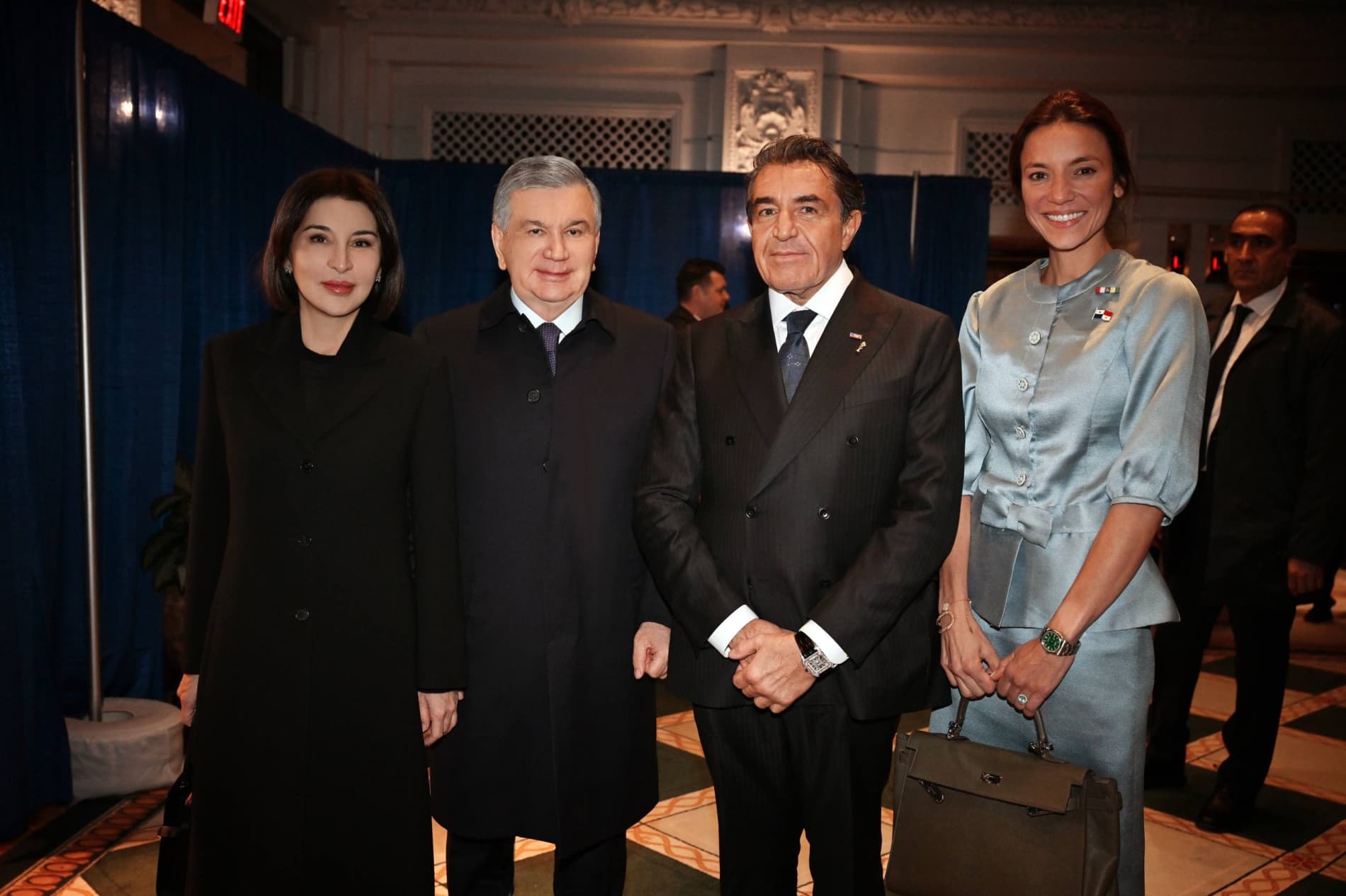 President of Uzbekistan arrives in Washington
