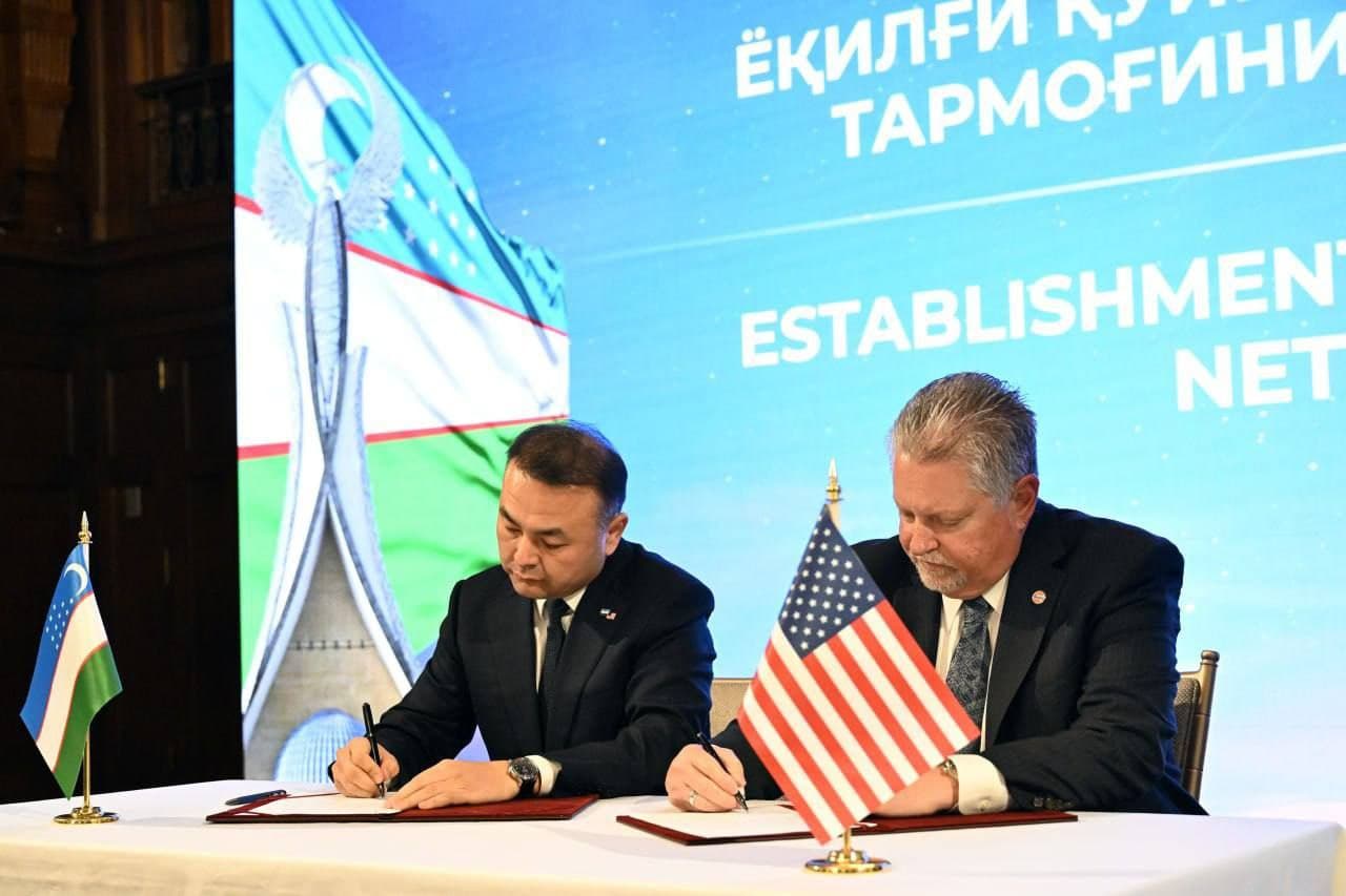 A package of bilateral agreements signed in priority areas of Uzbek-American cooperation