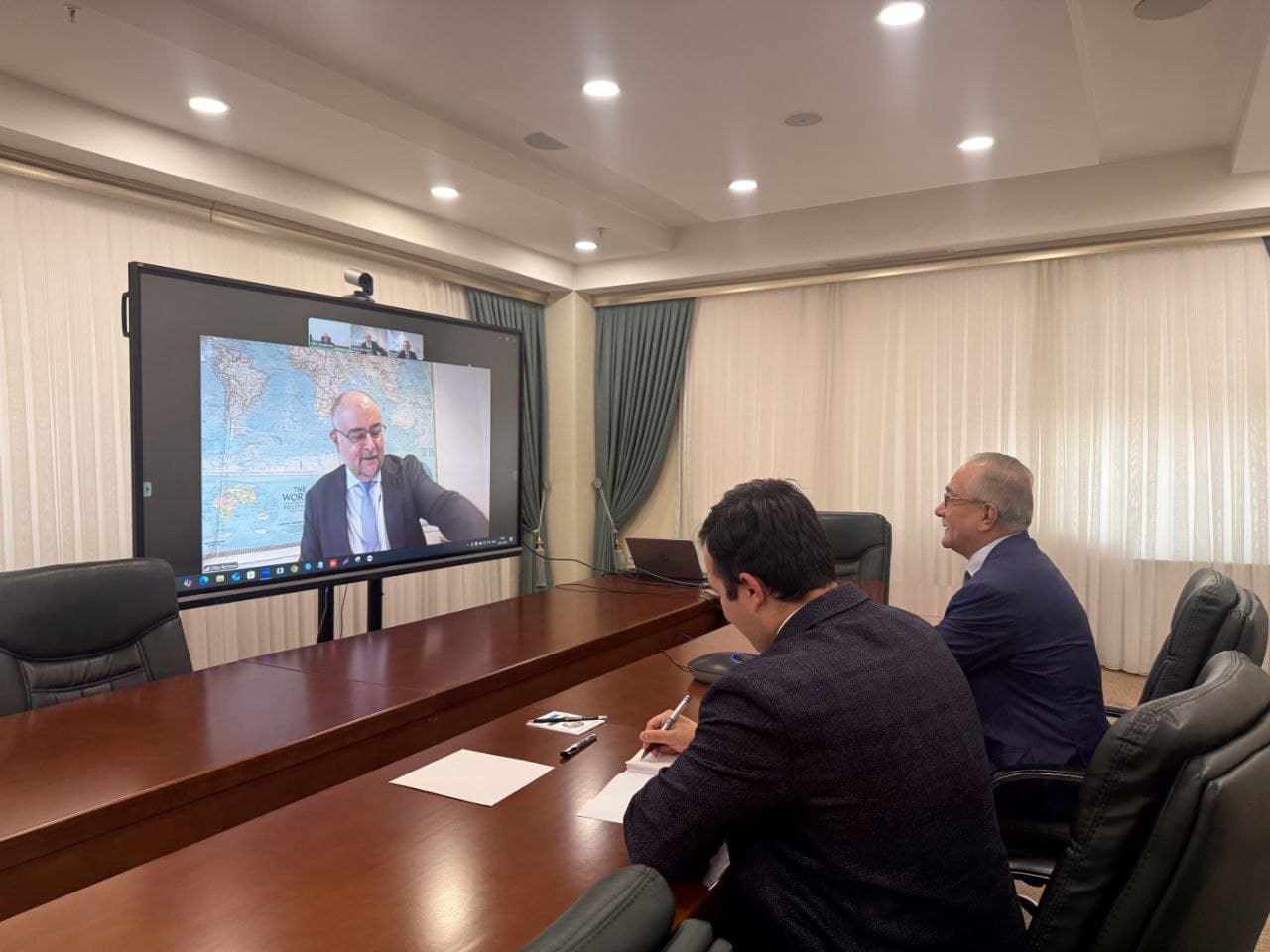 Yevropa Ittifoqining Afg‘oniston bo‘yicha Maxsus vakili J.Bertran bilan uchrashuv to‘g‘risida