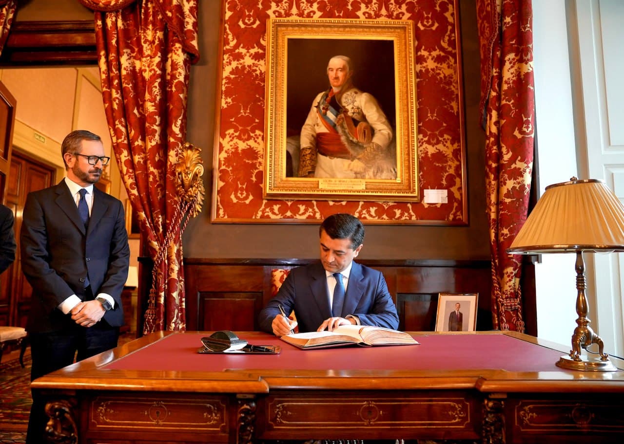 On the visit of the delegation of the Republic of Uzbekistan led by the Foreign Minister to the Kingdom of Spain