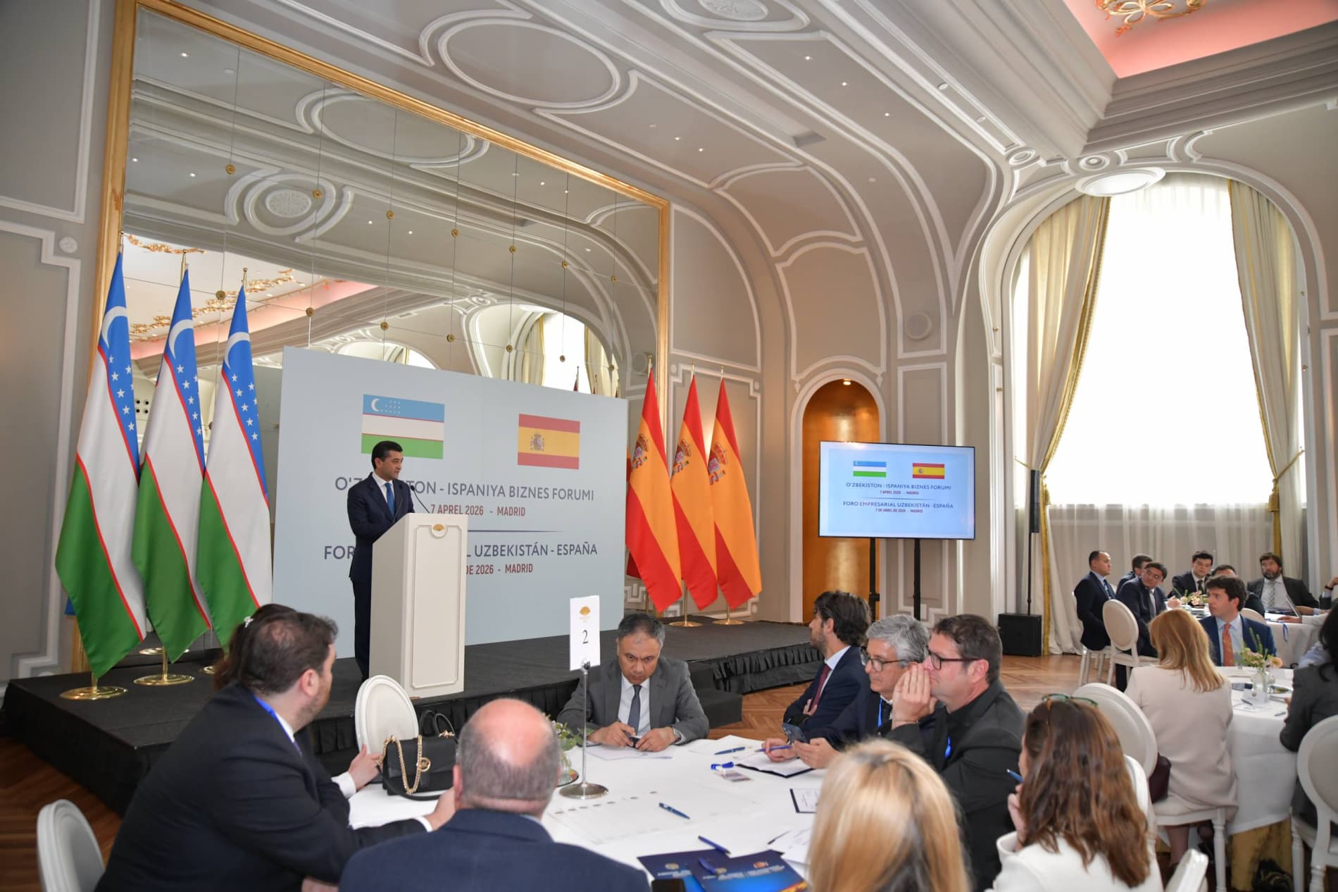 On the visit of the delegation of the Republic of Uzbekistan led by the Foreign Minister to the Kingdom of Spain