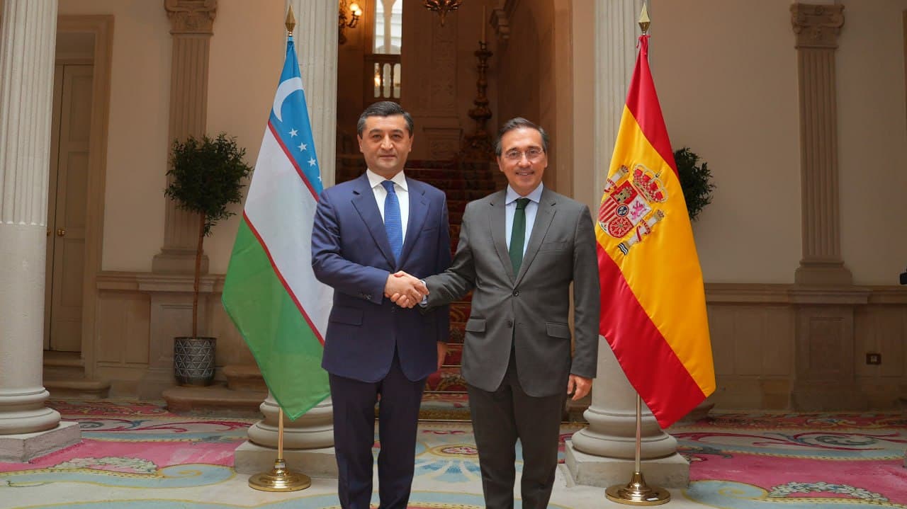 On the visit of the delegation of the Republic of Uzbekistan led by the Foreign Minister to the Kingdom of Spain