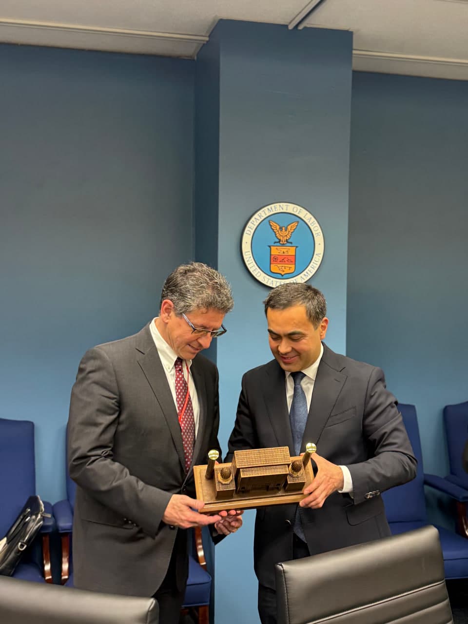 On the Visit of the Delegation of the Republic of Uzbekistan to the United States of America