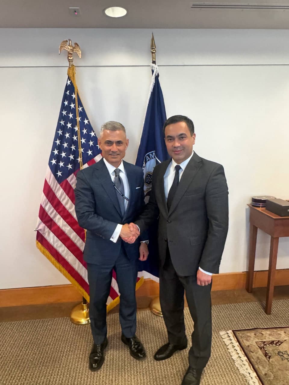 On the Visit of the Delegation of the Republic of Uzbekistan to the United States of America