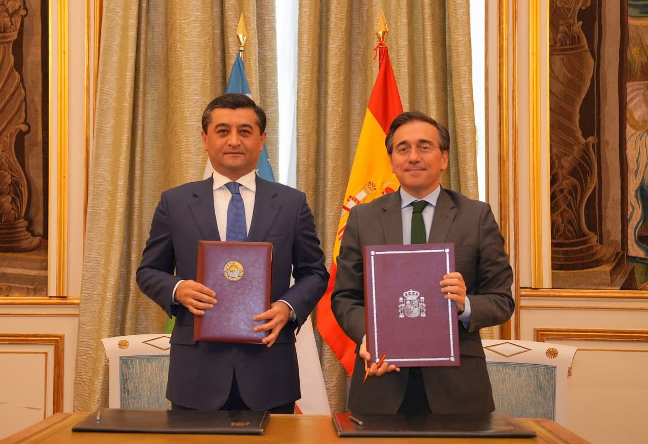 On the visit of the delegation of the Republic of Uzbekistan led by the Foreign Minister to the Kingdom of Spain