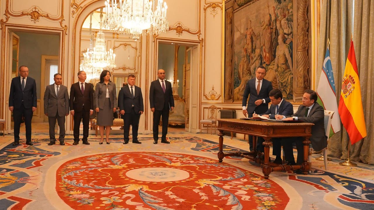 On the visit of the delegation of the Republic of Uzbekistan led by the Foreign Minister to the Kingdom of Spain