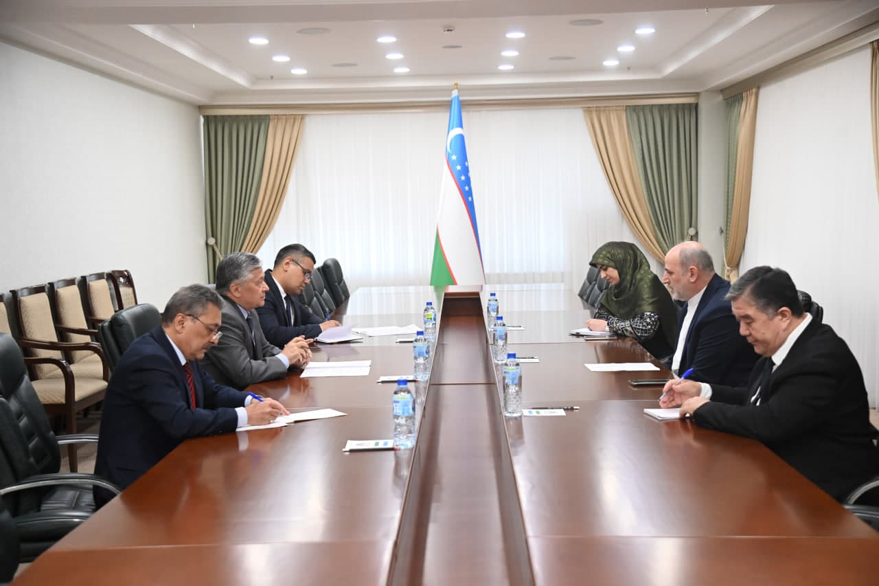 Eron elchisi bilan uchrashuv to‘g‘risida