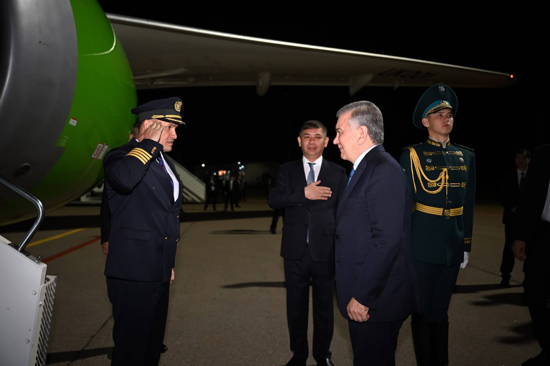 Ostonaga amaliy tashrif yakunlandi