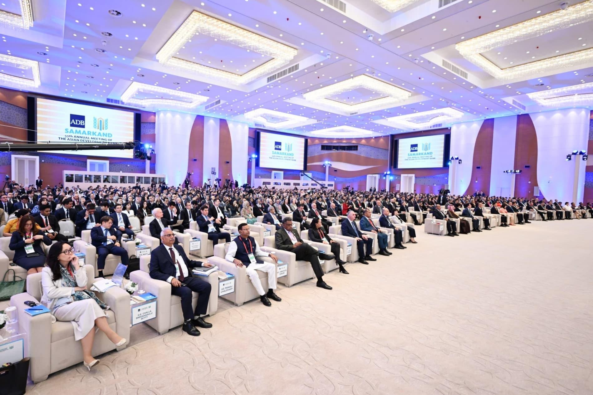 President of Uzbekistan outlines key areas of cooperation at the ADB Annual Meeting
