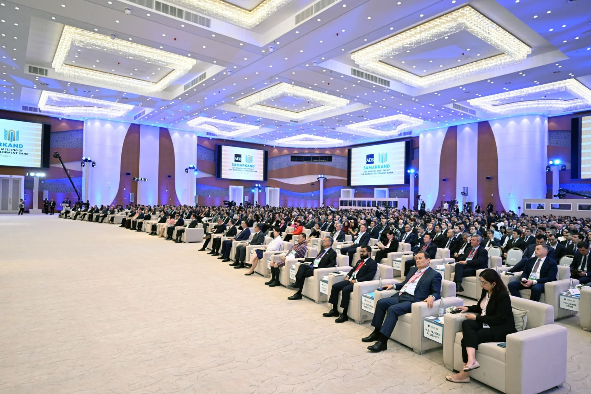 President of Uzbekistan outlines key areas of cooperation at the ADB Annual Meeting