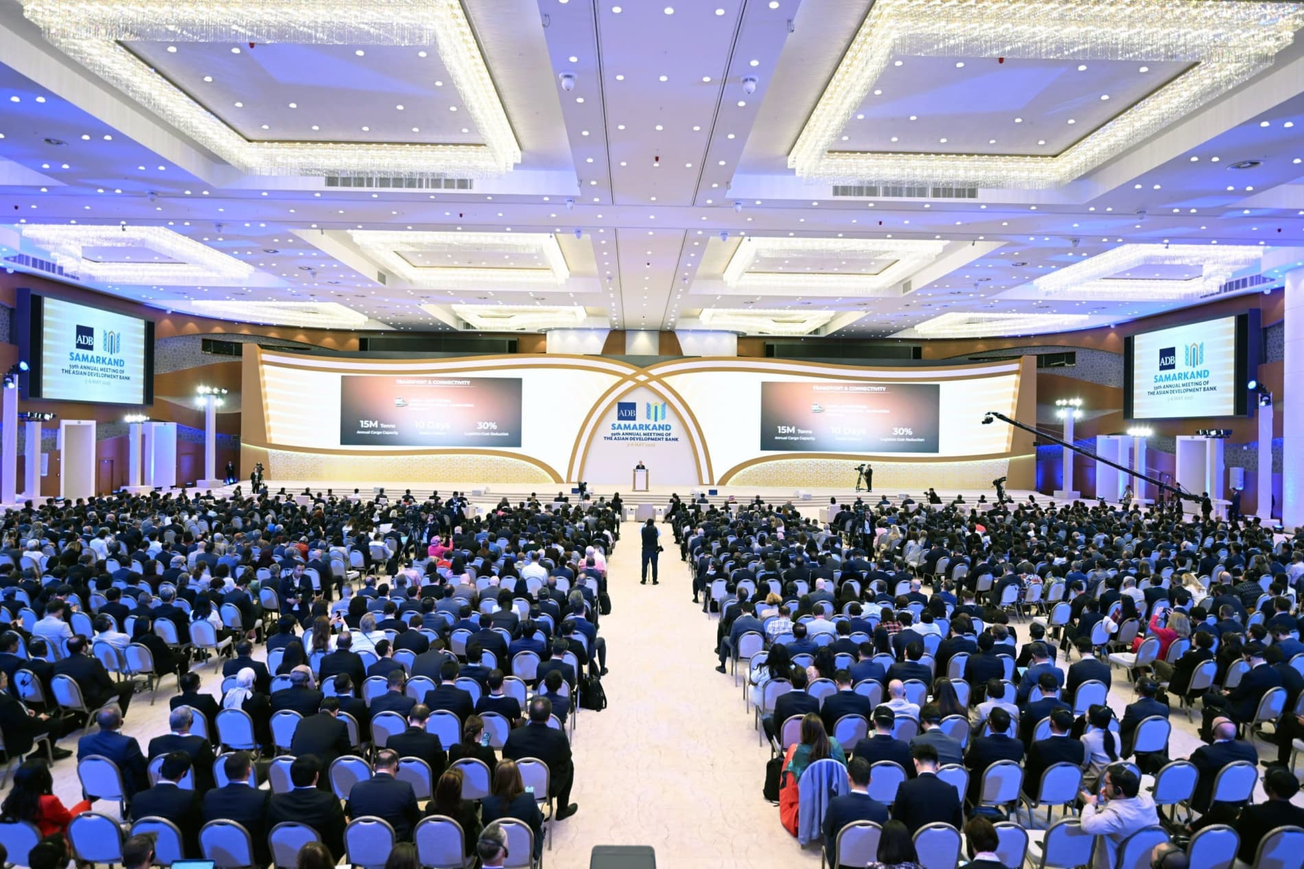President of Uzbekistan outlines key areas of cooperation at the ADB Annual Meeting