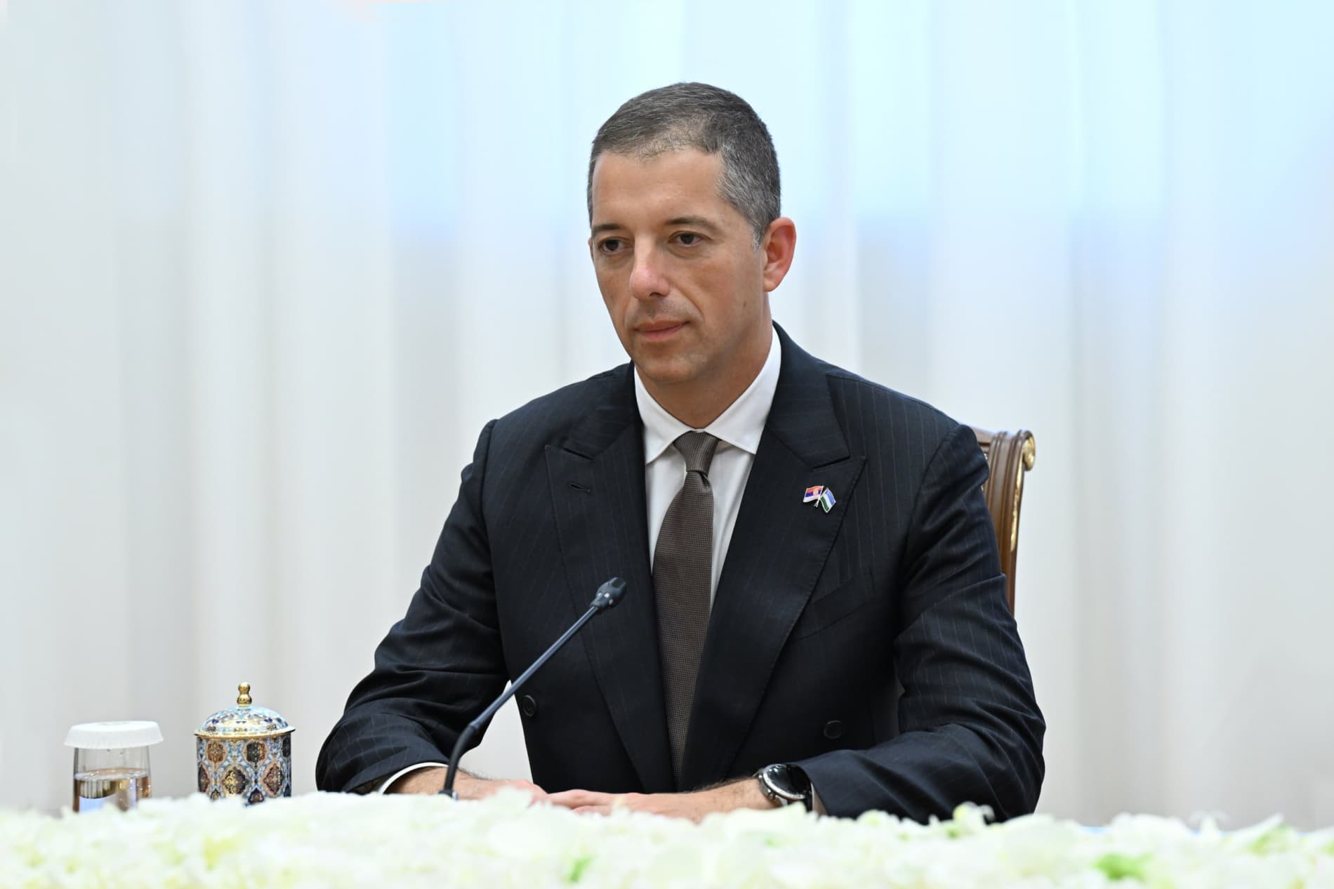 Oʻzbekiston Prezidenti Serbiya delegatsiyasini qabul qildi