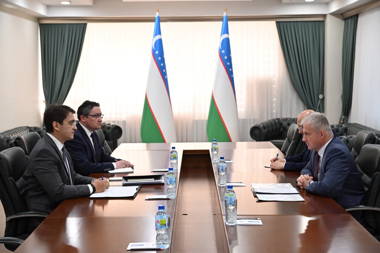 Belarus Respublikasi elchisi bilan uchrashuv toʻgʻrisida
