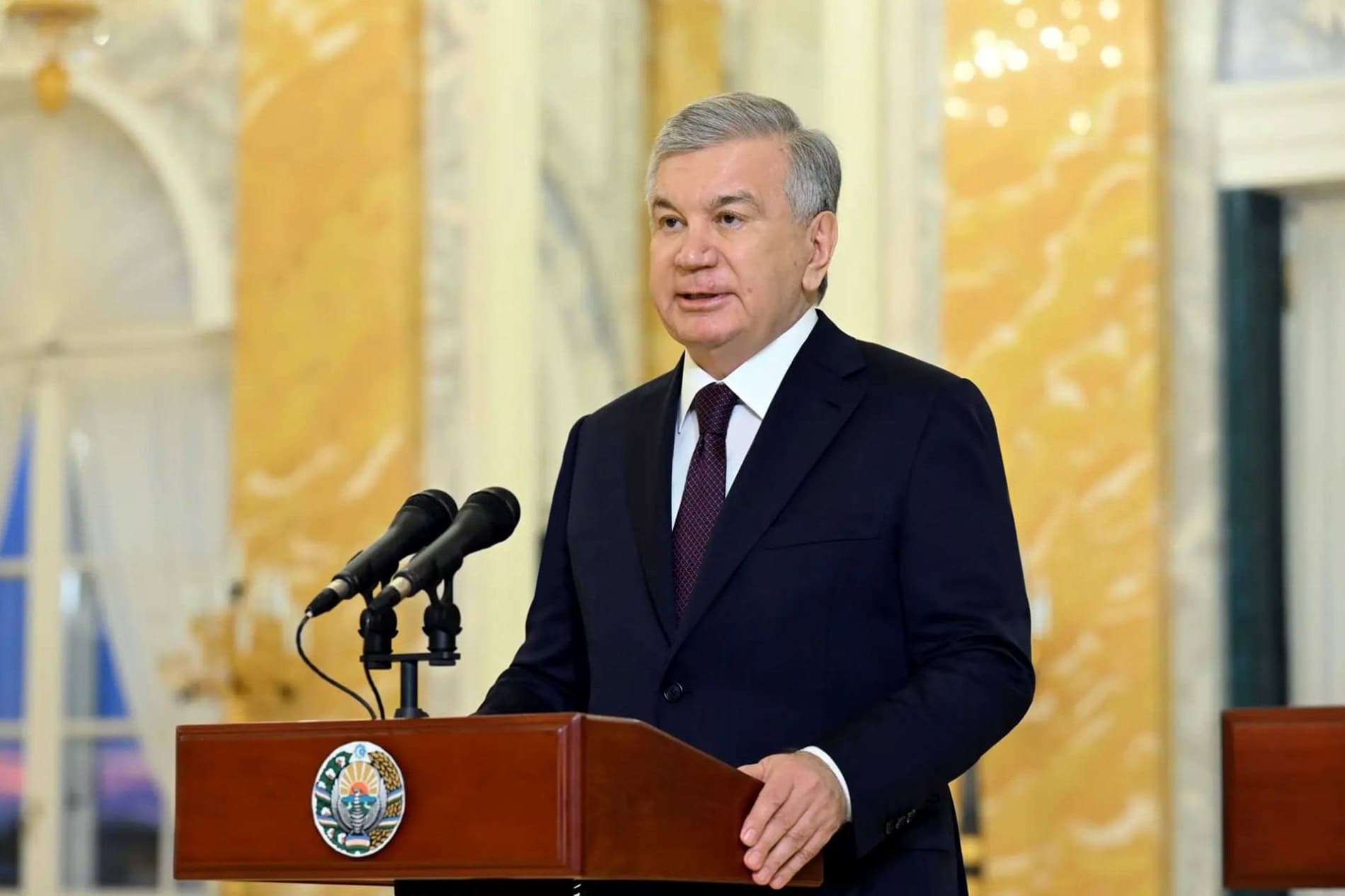 Presidents of Uzbekistan and Russia launch construction of the first power unit of a nuclear power plant in Uzbekistan