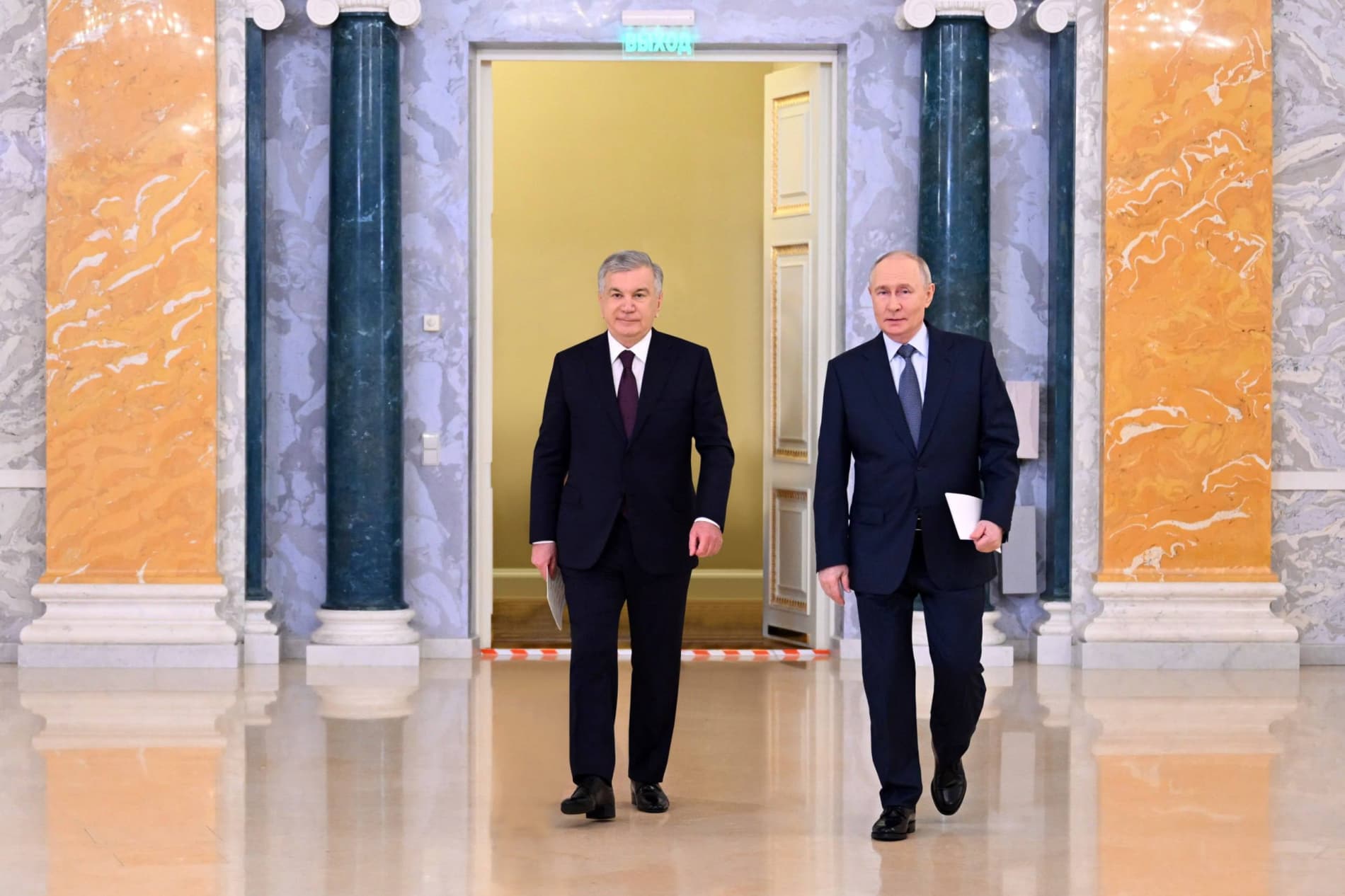 Presidents of Uzbekistan and Russia launch construction of the first power unit of a nuclear power plant in Uzbekistan