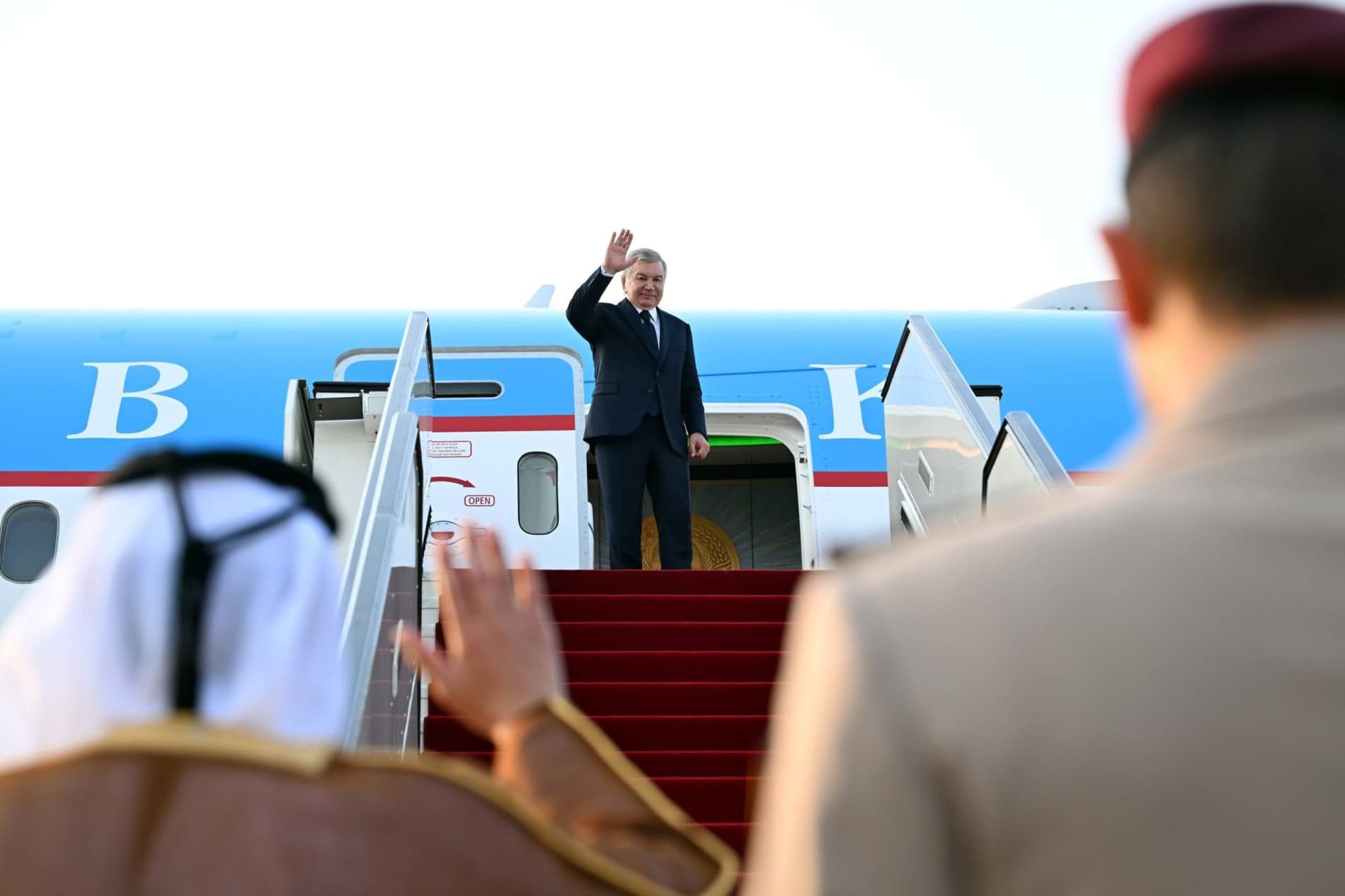 Qatarga tashrif yakunlandi