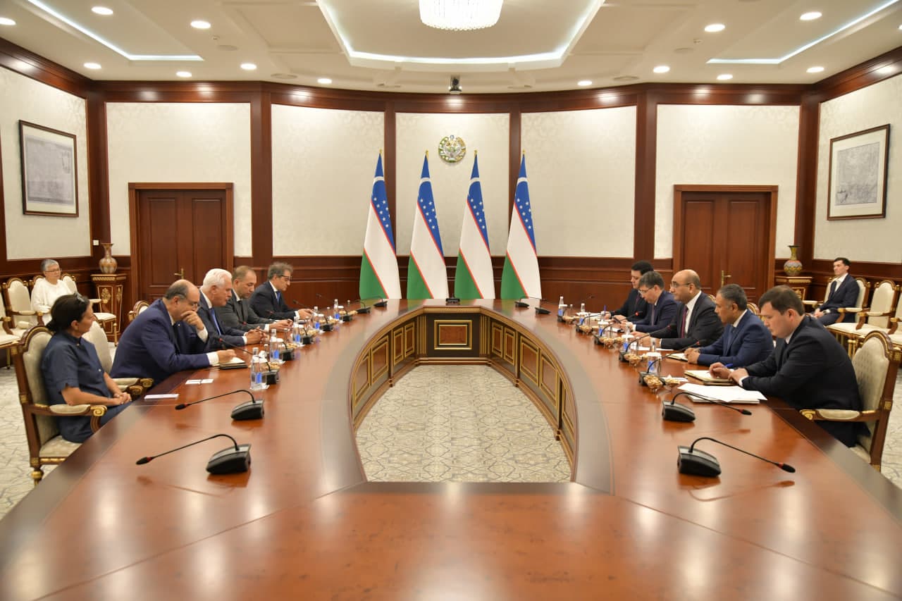 Toskana gubernatori bilan o‘tkazilgan uchrashuvga oid