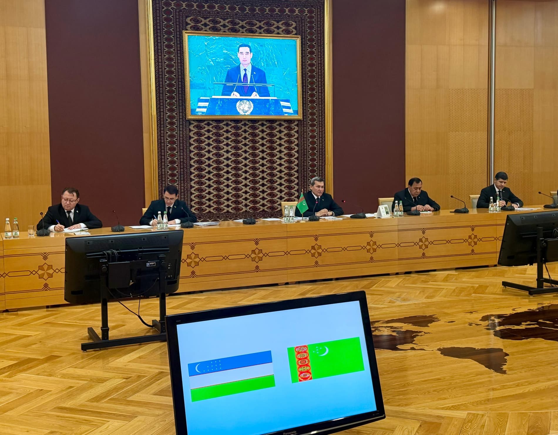 TIV rahbarining Turkmanistonga tashrifiga oid
