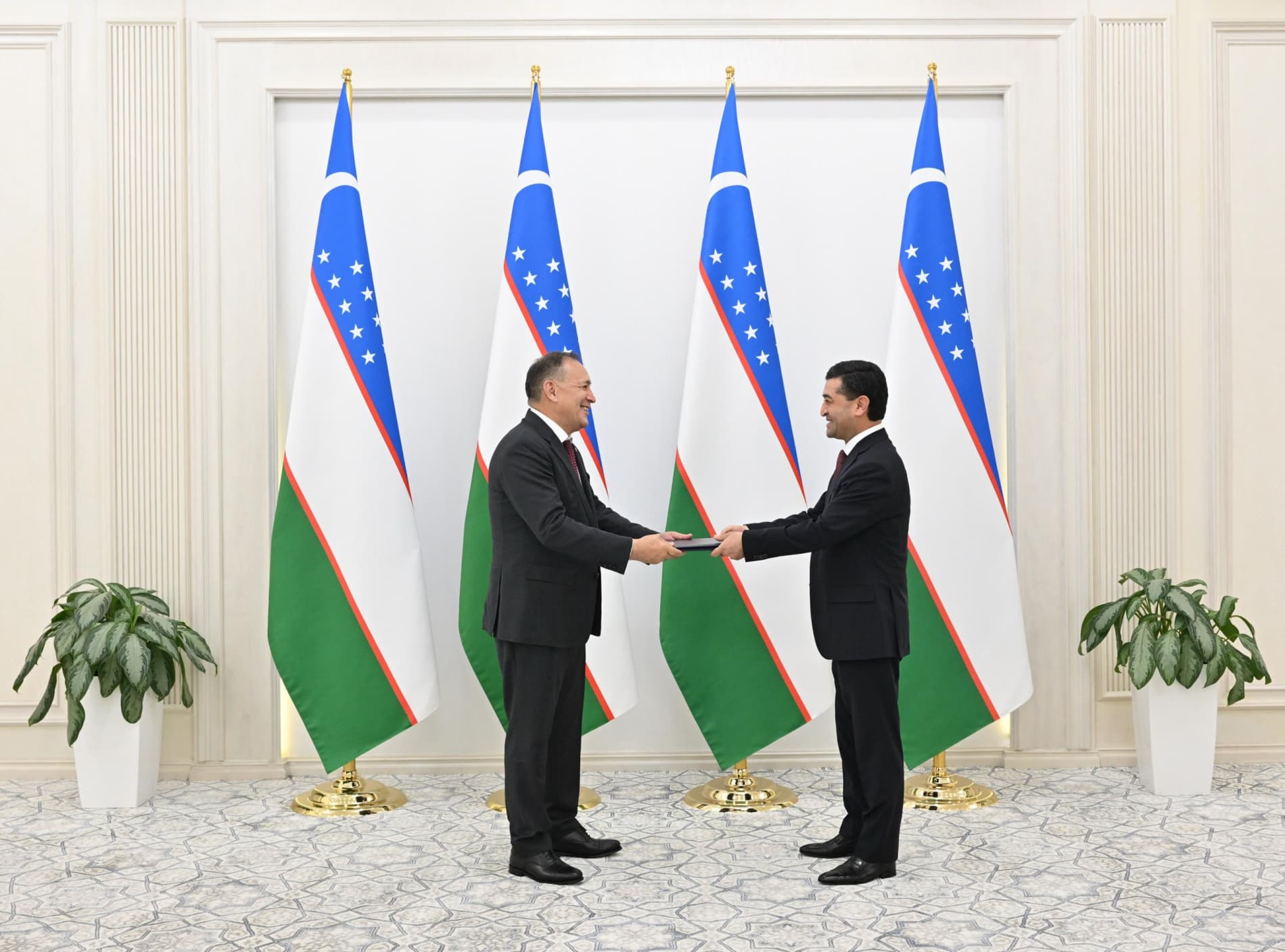 The Foreign Minister received copies of the credentials of the newly appointed Ambassador of Kazakhstan