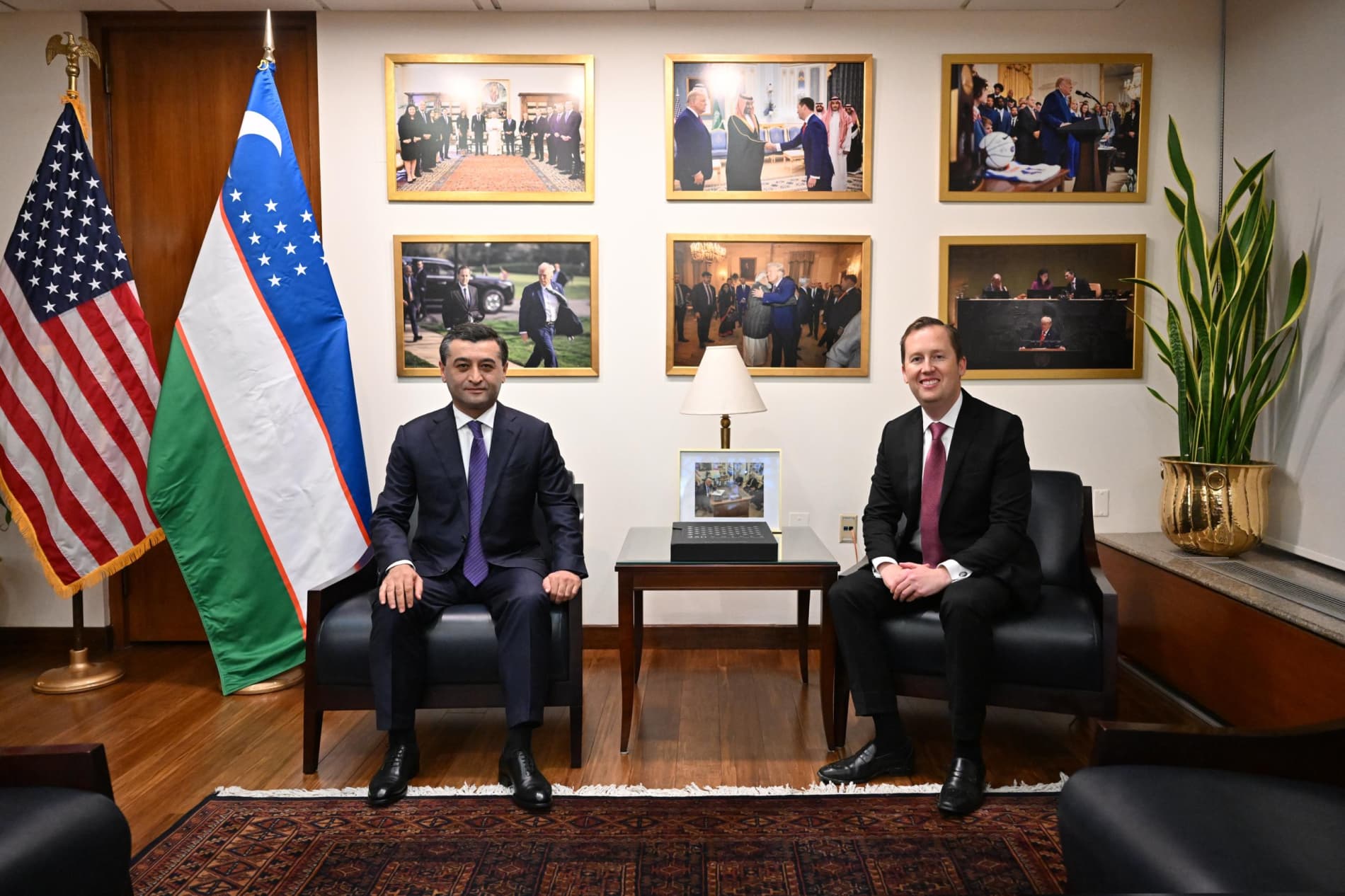 On the Visit of the Foreign Minister of the Republic of Uzbekistan to the Republic of India