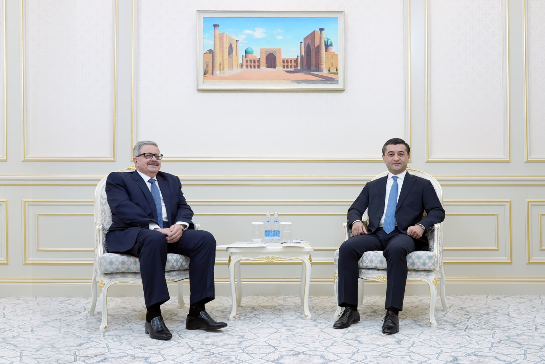 On the Meeting of the Foreign Minister with the Ambassador of Russia