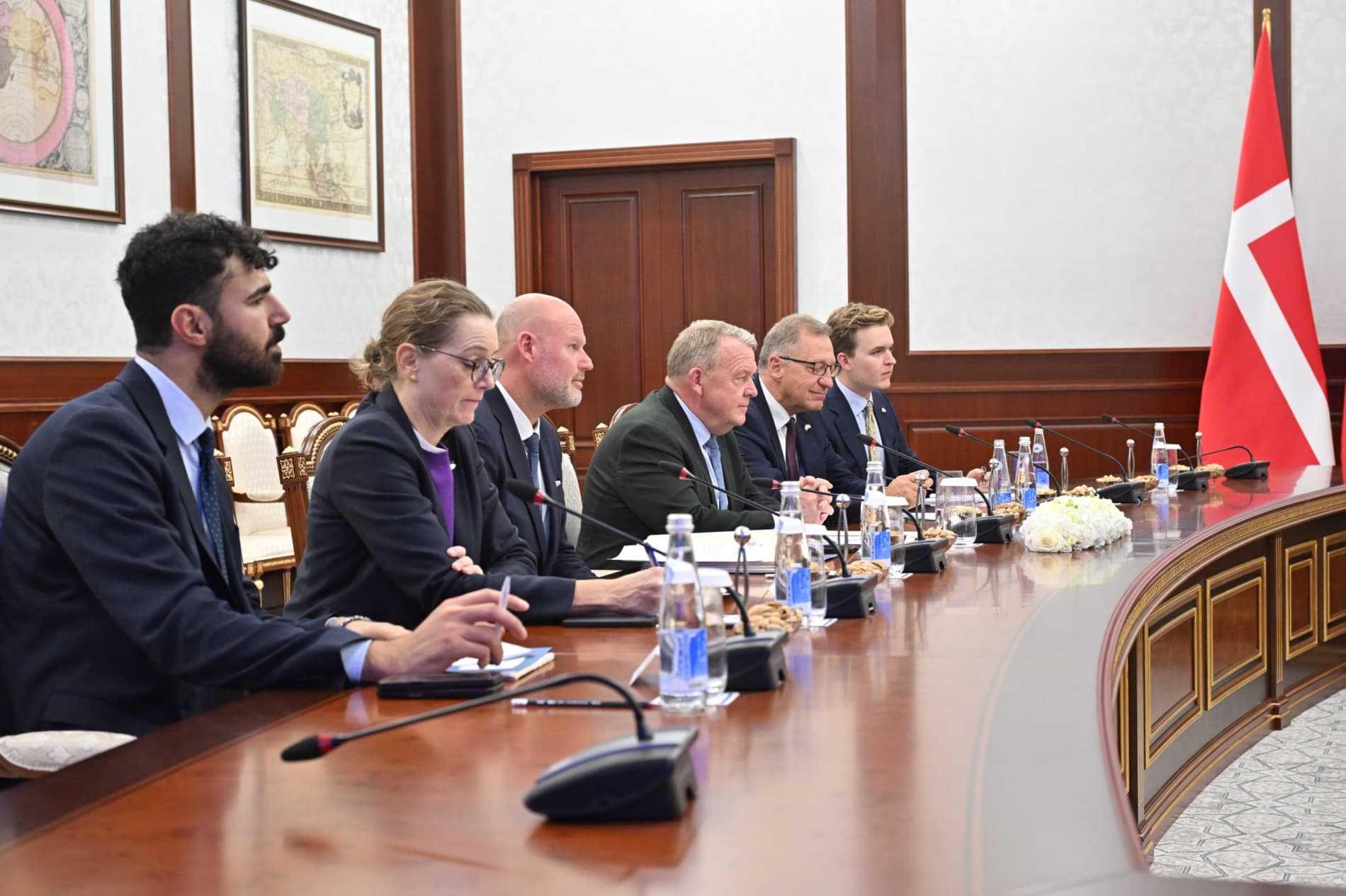 TIV rahbarining Daniya tashqi ishlar vaziri bilan uchrashuvi to‘g‘risida