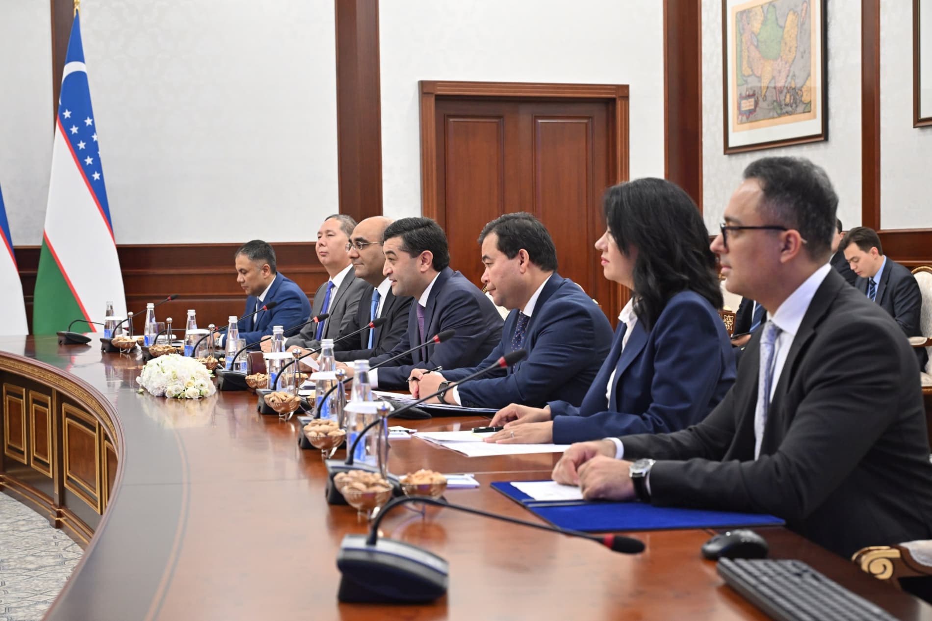 TIV rahbarining Daniya tashqi ishlar vaziri bilan uchrashuvi to‘g‘risida