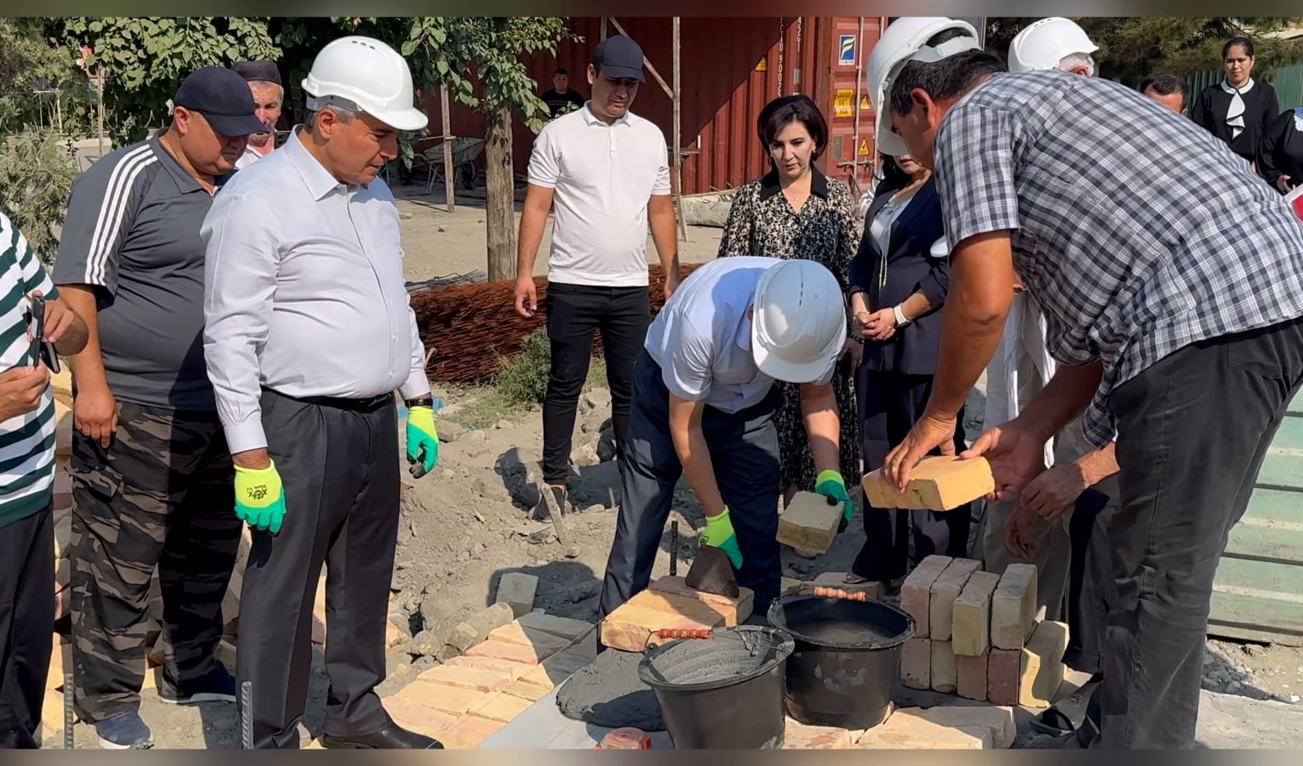 Construction of a new building for school No. 8 in Kokand has begun