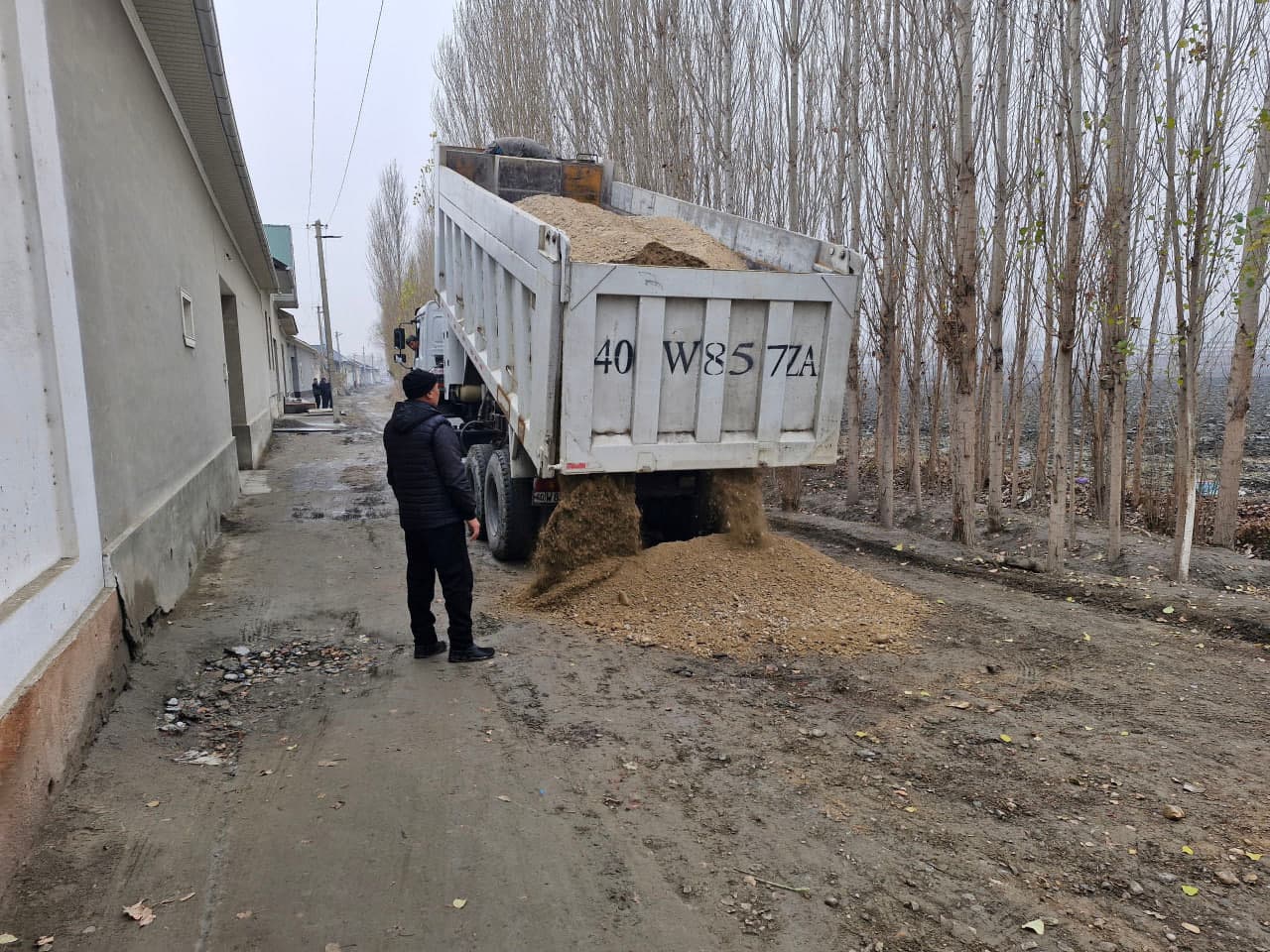 Internal roads in Kokand City are being improved