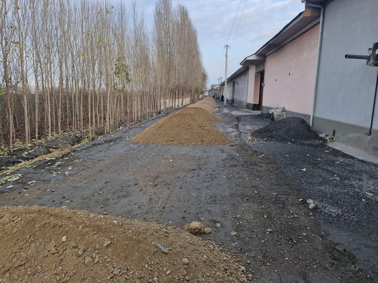 Internal roads in Kokand City are being improved
