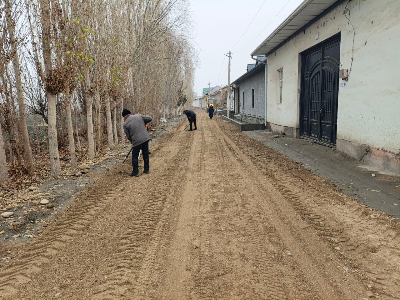 Internal roads in Kokand City are being improved