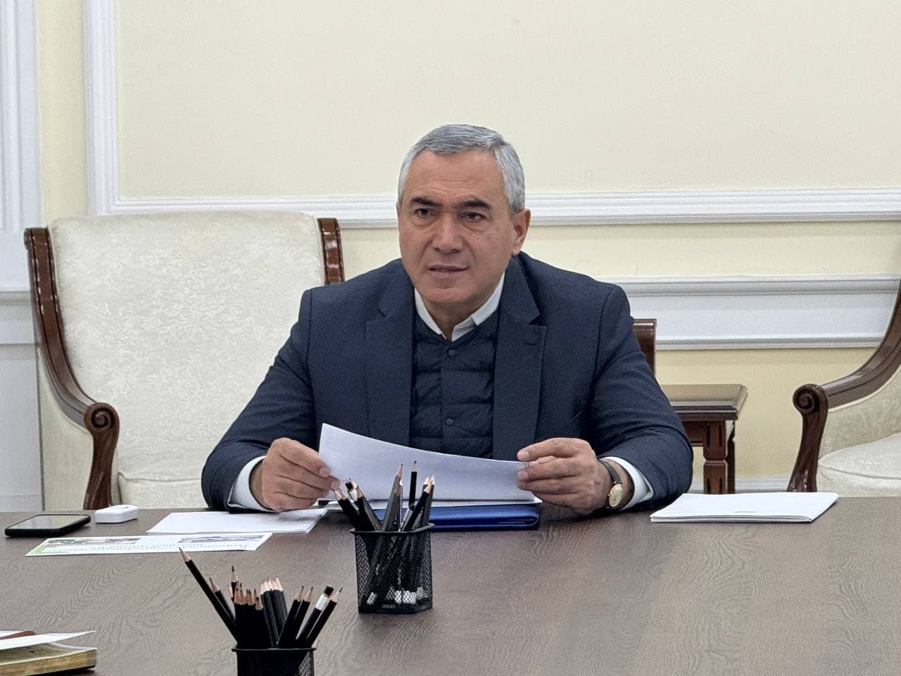 In the city of Kokand goals has been set for the high-quality organization of the online population and agricultural census